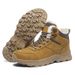 Grote maten winter- en outdoorschoenen, lichtgewicht en warm, met dikke fleece, en hoge sneeuwlaarzen voor heren_voghion.com