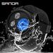 SANDA LED Digital Sport Watches 50m Waterproof Electronic Wristwatch Three Time Display Quartz Watch for Men Alarm Clock_voghion.com