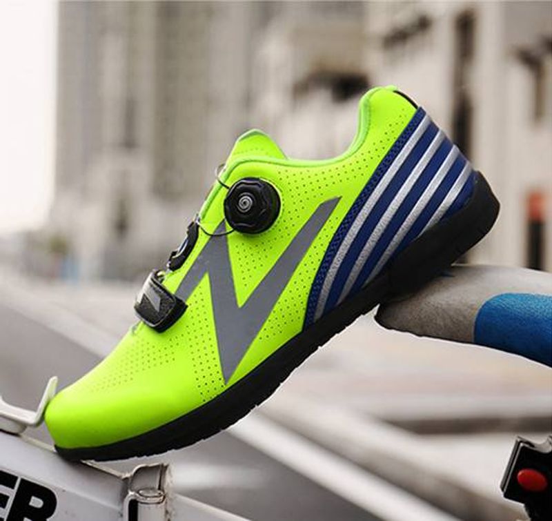 Fietsschoenen voor mannen en vrouwen outdoor mountainbike racefiets schoenen zonder sloten rubberen zool_voghion.com