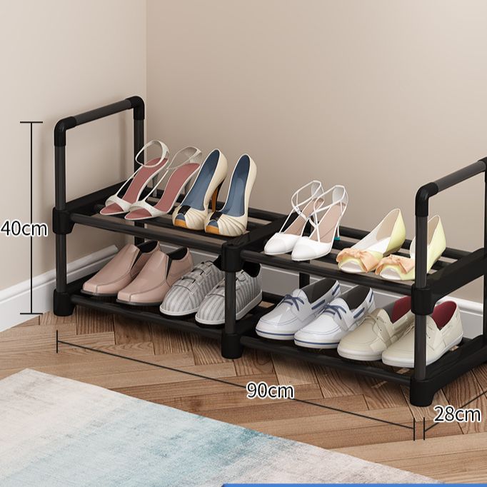 Družinski organizator Velika večnadstropna polica za shranjevanje Enostavna montaža Organizator za prihranek prostora Za čevlje Knjige Domača dekoracija_voghion.com