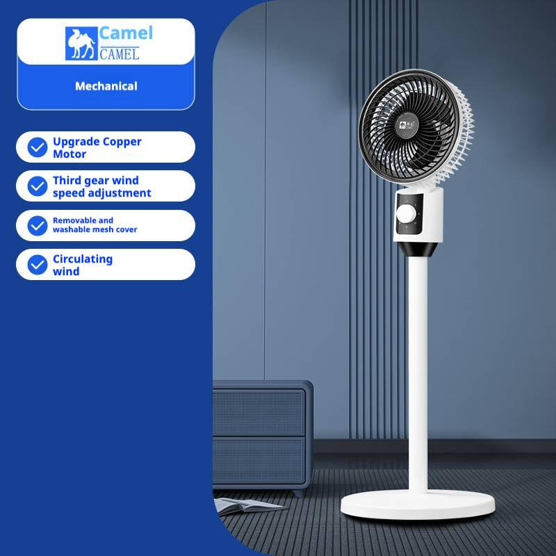 Smart Voice Control Air Circulator Fan - Quiet Oscillating Floor & Desk Fan With Remote For Home Use​_voghion.com