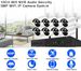 8-Channel 6MP Wireless Security Camera System With Audio, Plug & Play, Dual-Light Night Vision, NVR Storage_voghion.com