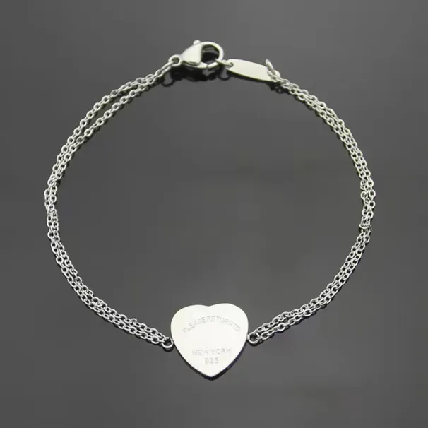 gioielli Ciondolo T Gioielli in oro Coppia Moda Alta qualità Collana a cuore 804_voghion.com