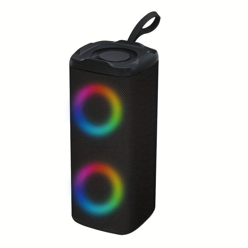 207E Outdoor Portable Speakers: Double Tone, Waterproof Wireless Speaker - Perfect Christmas Gift for Everyone_voghion.com