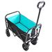 Folding Wagon Garden Shopping Beach Cart _voghion.com