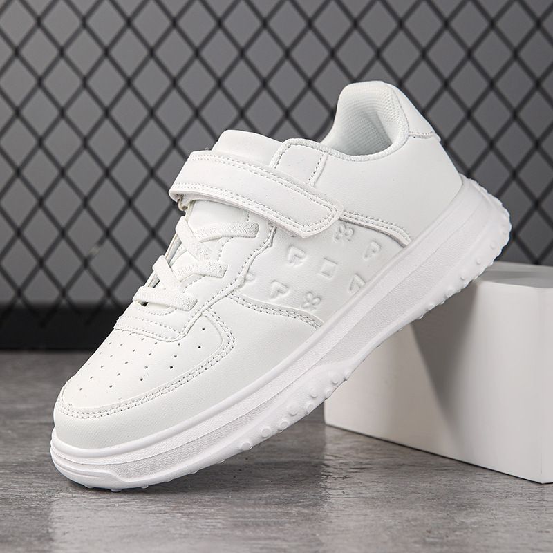 New Spring and Autumn 2025 Fashionable Breathable and Warm Boys' and Girls' Sports Shoes, Mid to Large Size, Trendy and Versatile Soft Sole Running_voghion.com