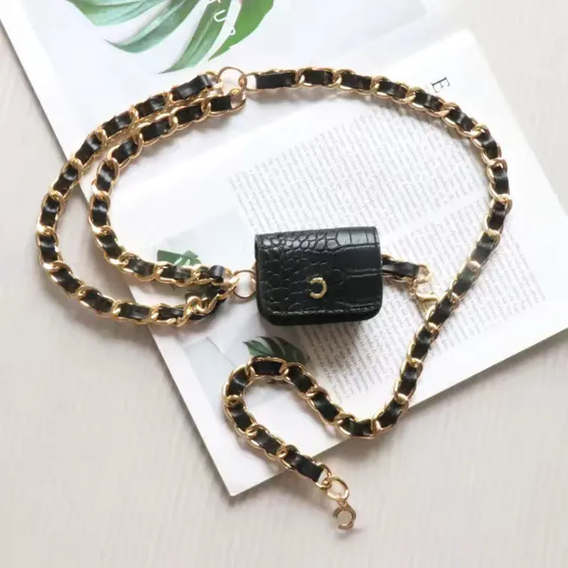 Frauen Goldketten Modedesigner Gürtel Link Taille Kette Frauen Metalllegierung Kleid Zubehör Bund Hüftgürtel_voghion.com