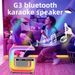 New Private Model Big G Smart Stage Bluetooth Speaker Wireless Fast Charging Colorful Bedside Atmosphere Wake-Up Light_voghion.com