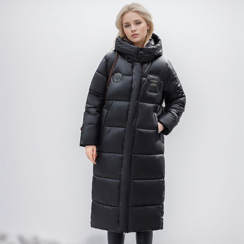 Women's Clothing new fashion high end cotton jacket with hood, thick warm cotton jacket_voghion.com