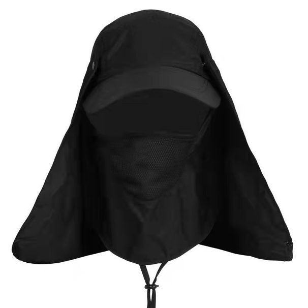 Cappellino da baseball da donna con visiera staccabile - Protezione solare e antipolvere/zanzare per l'estate all'aperto_voghion.com