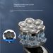 Professional Electric Shaver, High-Power 7D/9D Rotary Blade System, Wet & Dry Shaving, IPX7 Waterproof, LED Display, 60+ Min Runtime_voghion.com