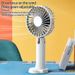 3-Speeds Rechargeable Handheld Desk Cooling Electric Fan Perfect For Travel Camping Portable Fan For Camping_voghion.com
