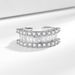 Live streaming hot selling light luxury pure silver ring, full diamond imitation Mosang stone single row women's index_voghion.com