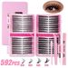 Beauty Essentials Irtoripsien Pidennykset Setti Yksittäinen Ripsiryhmä 592 Ripsiryhmää 30+40+50+60+80+100d Ripset_voghion.com