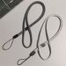 Fluorescent Long Lanyard Neck Adjustable Cell Nylon Hanging Cord Mobile Phone Chain Key Strap_voghion.com