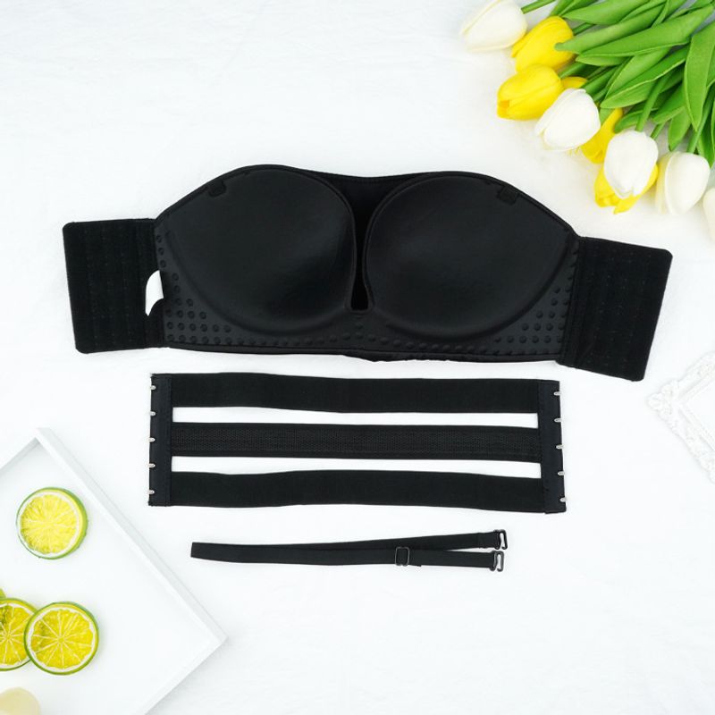 Underwear beautiful back palm cup bra breathable gathering adjustment type big chest small_voghion.com