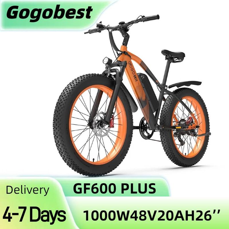 GOGOBEST GF600 PLUS 26" Mountainbike Elcykel 1000W Motor 48V 20Ah Batteri_voghion.com