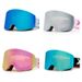 Winter New Magnetic Double Layer Anti fog Ski Mirror Outdoor Snow Sports Equipment for Men and Women_voghion.com