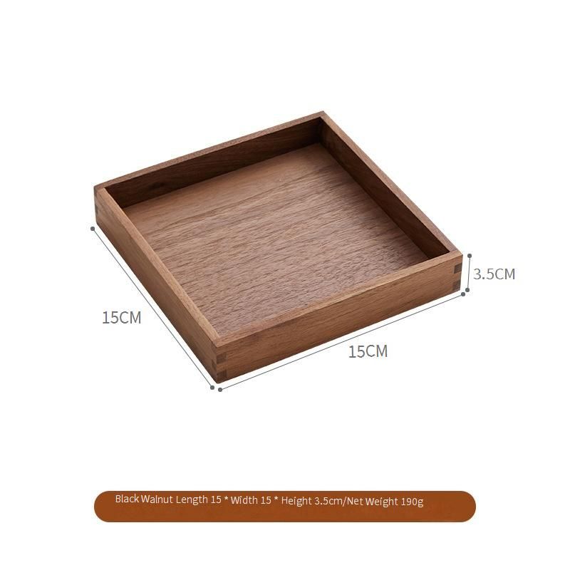 ​Solid Wood Entryway Organizer - Desk Tray For Keys Jewelry Cosmetics & Stationery Multi-Purpose Storage Box For Home & Office​_voghion.com