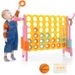 4-in-a-Row Connect Game with Basketball Hoop and Toss Ring_voghion.com