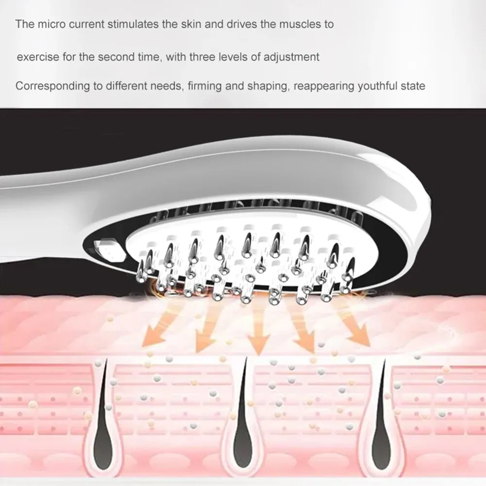 Beauty Care shop Electric Wireless Multi-Functional Negative Ion Massage Comb Growth Vibration Stimulator Anti Hair Loss Head C_voghion.com
