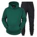 2024 Unisex Couple Hoodie Smooth Solid Autumn/Winter Fleece Pullover Sweater Set_voghion.com