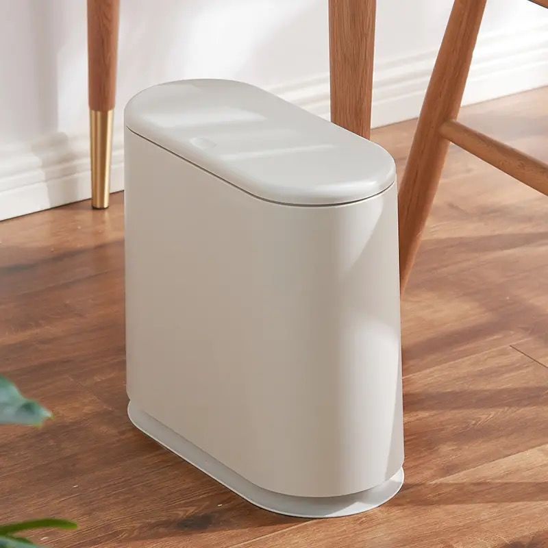 ACZT Joseph Joseph Totem Bin – Stapelbare afvalbak met deksel voor badkamer en keuken_voghion.com