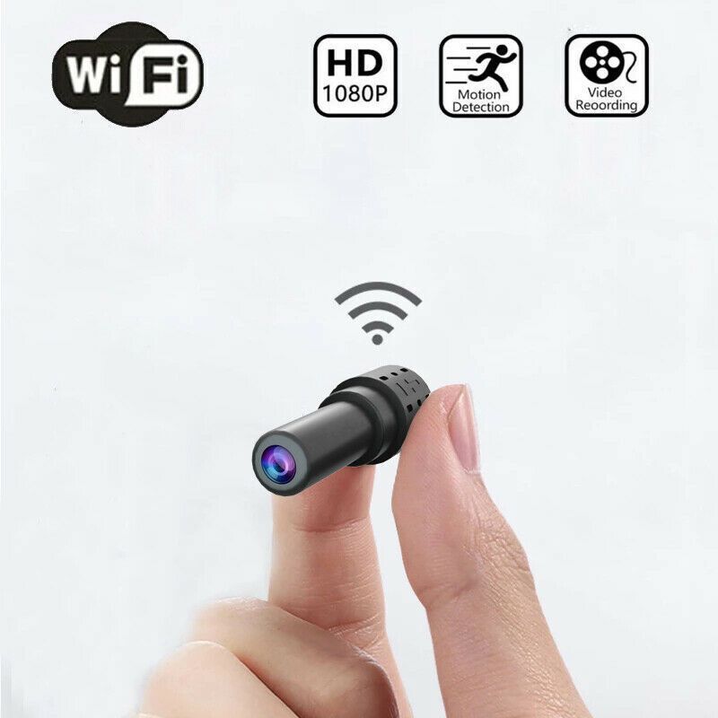 Mini kamera WiFi HD 1080P slēpta IP nakts redzamības videokamera mājas drošības kamera_voghion.com