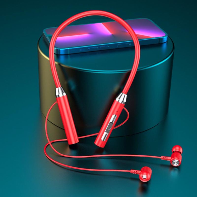 Auriculares Fone, auriculares magnéticos deportivos con banda para el cuello, auriculares TWS inalámbricos con Bluetooth y micrófono_voghion.com