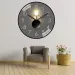 Nordic Vintage 8" Wall Clock - Non-Ticking Home Decor_voghion.com