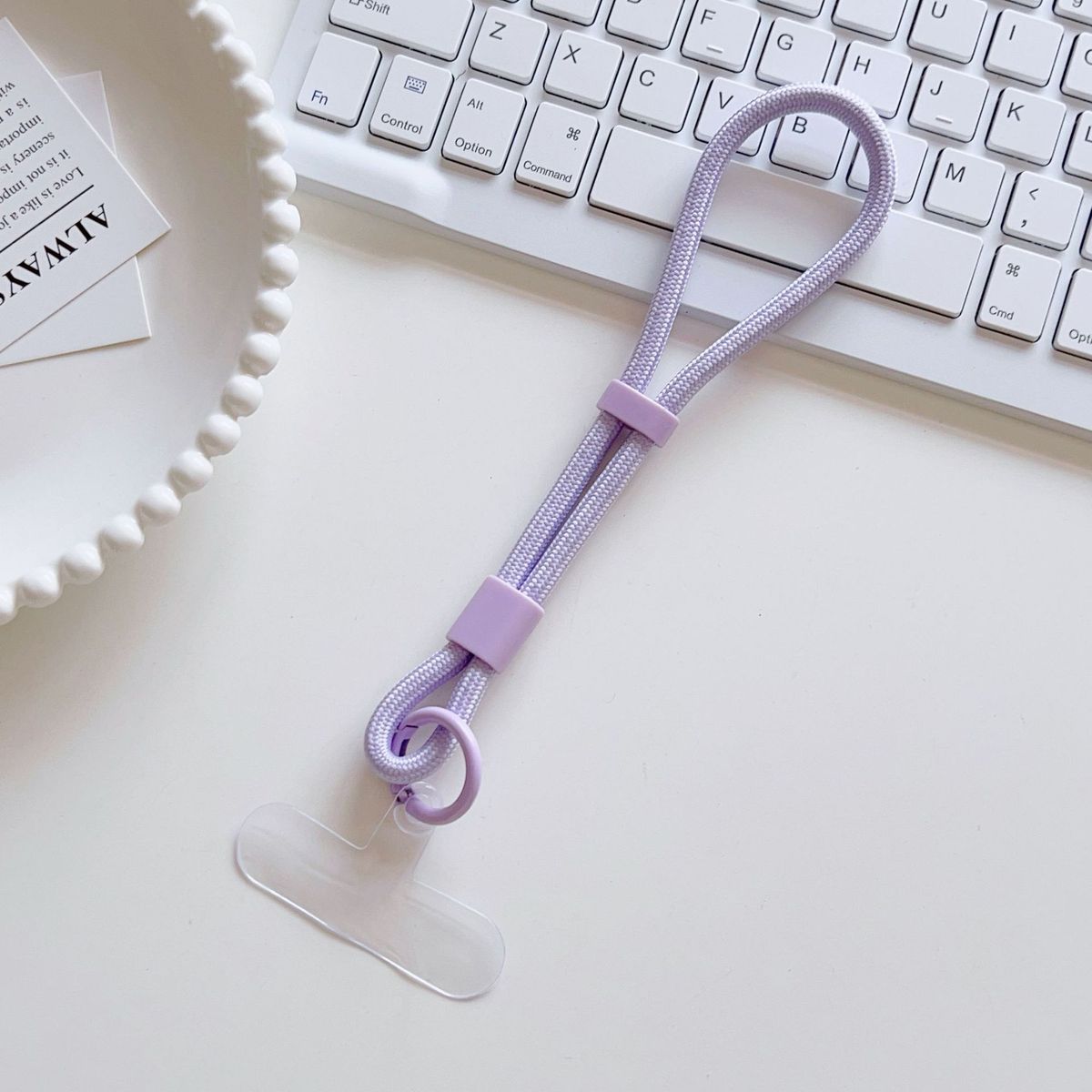 Trendy Phone Lanyard With Adjustable Strap - Multi-Functional For ID Badge Keys & Zipper Accessories Compact Wrist Strap_voghion.com