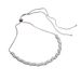Joseph Fashion Men's and Women's Simple Adjustable Irregular Personality All-match Elegant Zircon Necklace_voghion.com