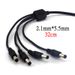 12V DC Splitter-Stromkabel 1 Buchse auf 2 3 4 8 Stecker Y-förmiger Anschlussdraht 2,1 mm * 5,5 mm Splitter für LED-Streifenlicht_voghion.com