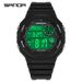 Men And Women's Digital Sports Watch With Alarm, Stopwatch, Waterproof, LED Backlight, Multi-Function For Outdoor Activities Waterproof Watch_voghion.com