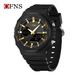 Men's Digital Analog Sports Watch With LED Backlight, Waterproof, Alarm, Stopwatch, World Time For Outdoor, Gym, And Daily Wear_voghion.com