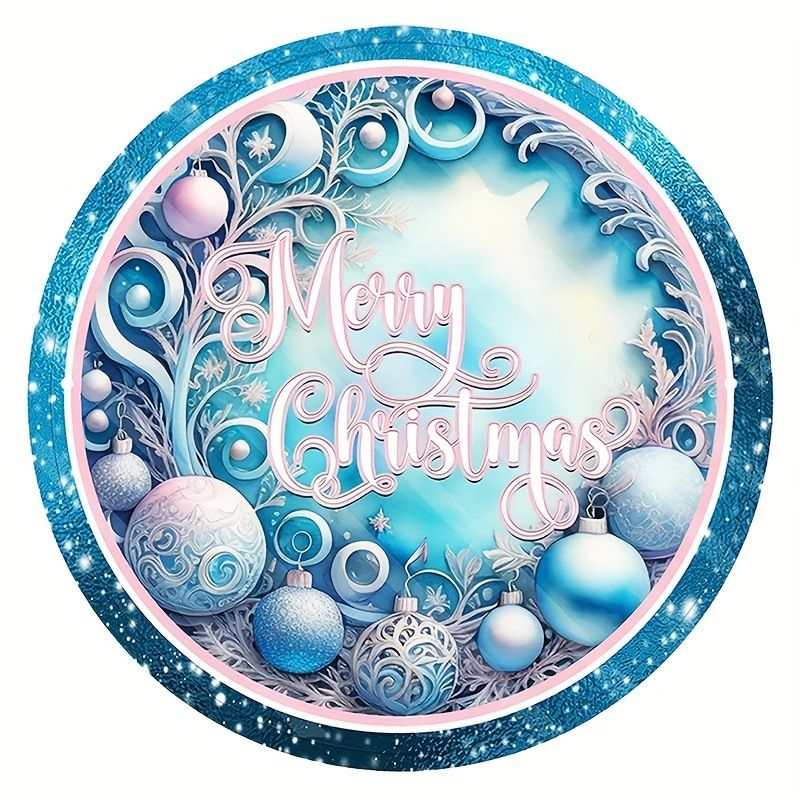 Meșteșuguri creative din lemn, plăcuțe de ușă, semne decorative circulare creative, accesorii pentru casă_voghion.com