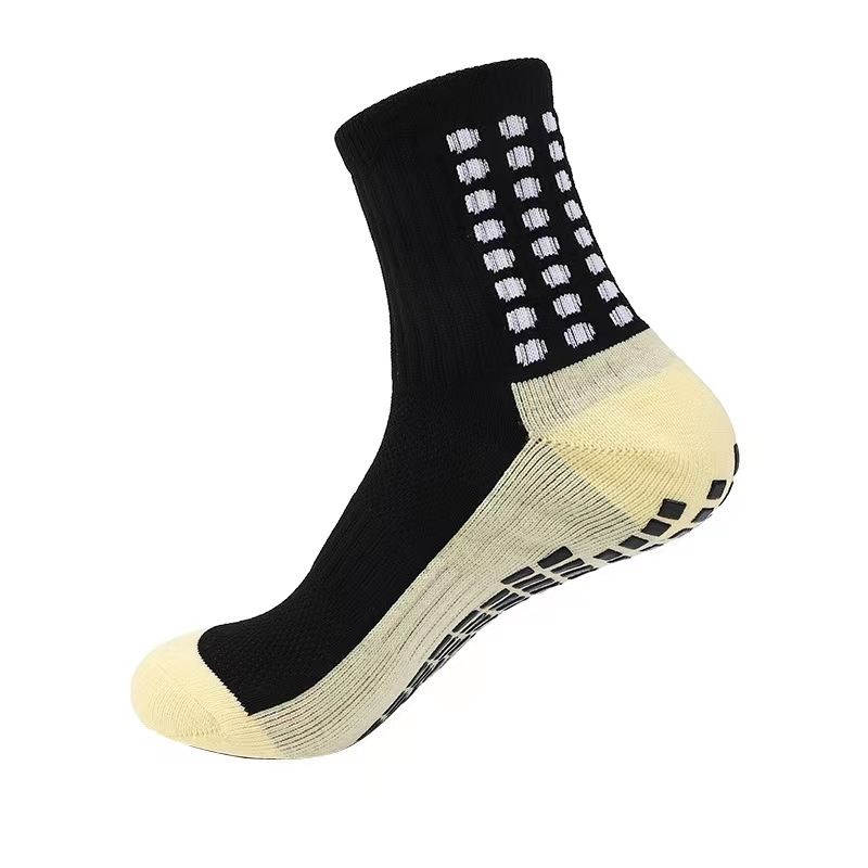 Shoe Accessories Professional Thickened Towel Bottom Deodorant Sweat Absorption Glue Non Slip Football Sports Soccer Socks Yoga Socks_voghion.com