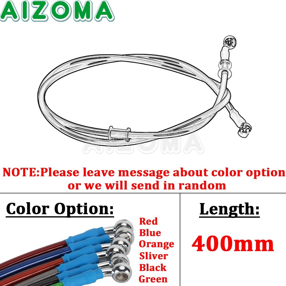 40 cm-220 cm universāls motociklu hidraulisko bremžu šļūteņu, E trošu cauruļu pītās eļļas šļūtene Honda XR CRF 50 70 80 100_voghion.com