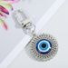 Creatieve Duivelsoog Sleutelhanger Blauwe Oog Sleutelhanger Tas Hanger Olie Druppel Oog Deur Gesp Sieraden_voghion.com