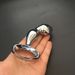 tenuto in acciaio inossidabile, giocattoli anali in acciaio, tappi di testa in metallo, grande plug anale in acciaio inossidabile, massaggio alla prostata in metallo_voghion.com