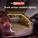 For Xpeng G6 Rear Trunk LED Light Bar Strips Trunk Interior Decorative Lamp Strip Automatic Sensor Luggage Atmosphere Lights_voghion.com