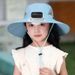 Kids Solar-Powered Cooling Hat - Rechargeable High-Speed Fan & Wide Brim For Outdoor Play (Lightweight & Breathable, UPF50+ Sun Protection)_voghion.com