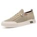 Autumn 2025 New Korean Style Men's Solid Color Casual Canvas Breathable Single Shoes_voghion.com