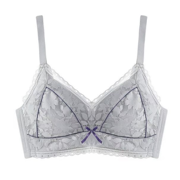 Glänsande underkläder för stora bröst för kvinnor Ultratunna Ingen negativ cirkel Stor storlek Bröstförminskning Tillbehör Bröst Anti-sagging Justerbar Push-up BH_voghion.com