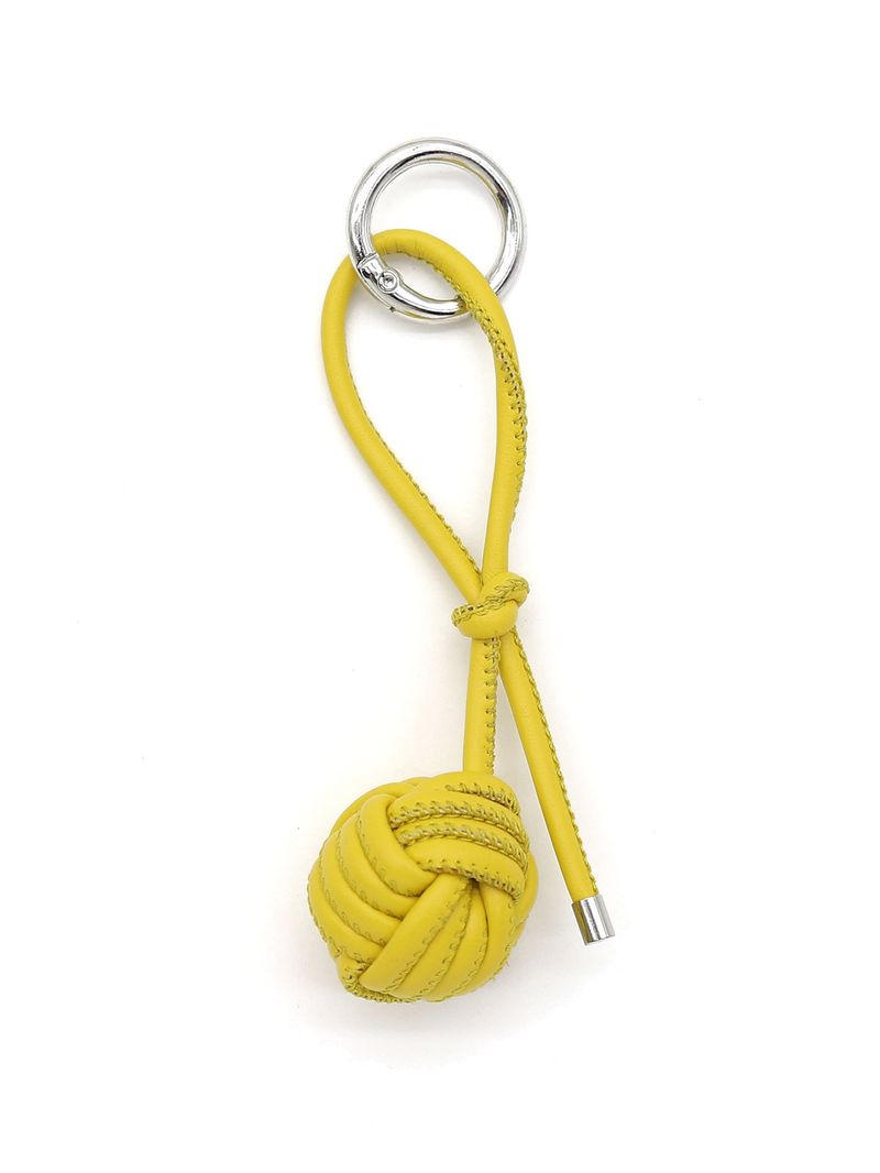 New Ins Style Creative Pure Hand Woven Spherical Pendant Sheepskin Pendant Personality Niche Key_voghion.com