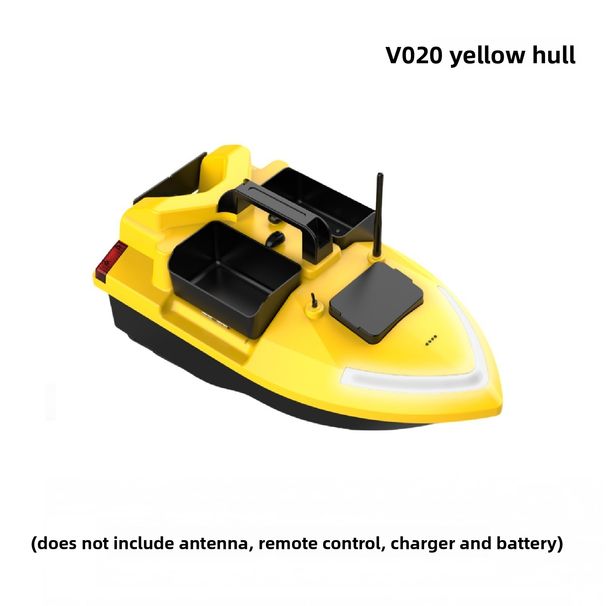 500m GPS Nesting Night Light Motor Three-Chamber 40-Point Positioning Fishing Boat Yellow Remote Control High-Speed Long_voghion.com
