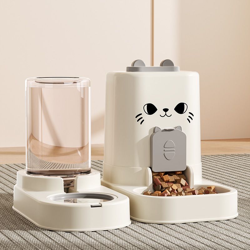 Wasserspender für Katzen, automatischer Futterspender für Haustiere, Wassernapfzubehör, Wasserspender für Hunde, mobiles, nicht angeschlossenes Trinkartefakt_voghion.com