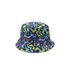 Double sided printed fisherman Korean version versatile sunshade basin hat_voghion.com