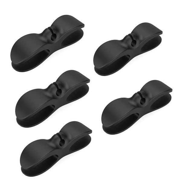 5 tk juhtmekeeraja kaablihaldusklamber kaablihoidja hoidja õhufritüüri kohvimasina köögiseadmete jaoks_voghion.com