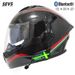 Flip-Up Motorcycle Helmet With Dual Visor, Large Spoiler & Bluetooth – DOT Certified For E-Bike & Scooter Riders_voghion.com